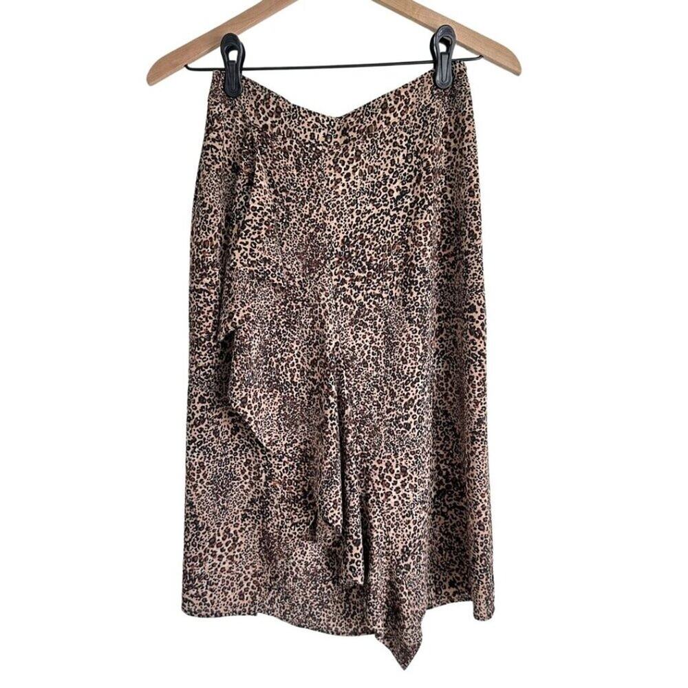 1. State Leopard Midi Skirt Animal Print 2